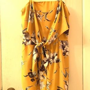 Size M Sugarlips Romper with tie front